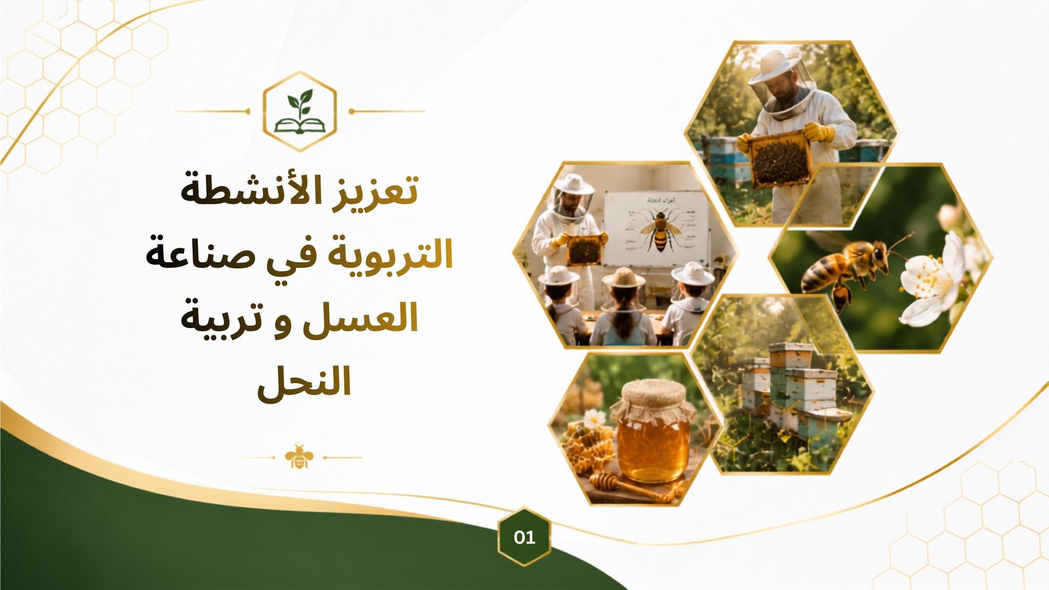 التعليم والتدريب في تربية النحل